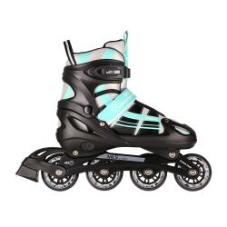 Nils NH18366A 2v1 černo-zelené dětské brusle