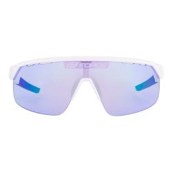 Force ENIGMA PRO bílé lesk,fialové zrc. sklo - cyklistické brýle