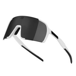Force GLARE bílé, černé zrc. sklo cyklistické brýle Force GLARE bílé, černé zrc. sklo cyklistické brýle