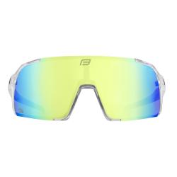Force GLARE transparentní, žluté zrc. sklo - cyklistické brýle