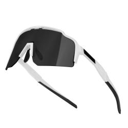 Force STRIVE bílé, černé zrc. sklo - cyklistické brýle Force STRIVE bílé, černé zrc. sklo - cyklistické brýle