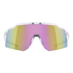 Force STRIVE transparentné, fialovo-žlté zrkadlové sklo - cyklistické okuliare