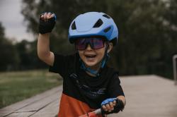 Force VIBE černé, fialové sklo - dětské brýle