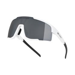 Force ZENITH bílé cyklistické brýle, černé zrc. sklo Force ZENITH bílé cyklistické brýle, černé zrc. sklo