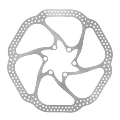 Brzdový kotouč stříbrný 180 mm, 6 děr