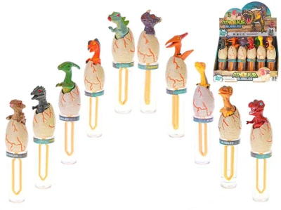 Bublifuk dinosaurus ve vajíčku 16cm dětský bublifukovač různé druhy Bublifuk dinosaurus ve vajíčku 16cm dětský bublifukovač různé druhy