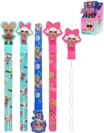 Bublifuk meč LOL Surprise! 37cm dětský bublifukovač 3 druhy 3 barvy Bublifuk meč LOL Surprise! 37cm dětský bublifukovač 3 druhy 3 barvy