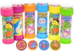 Bublifuk mořská zvířátka 60ml dětský bublifukovač s hrou ve víčku různé druhy Bublifuk mořská zvířátka 60ml dětský bublifukovač s hrou ve víčku různé druhy