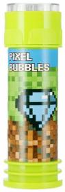 Bublifuk My Bubble Pixel 55ml dětský bublifukovač s kuličkovým bludištěm ve víčku