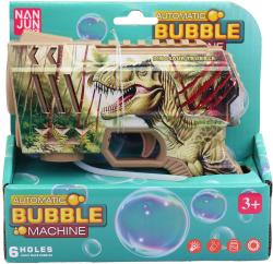 Bublifukovací automatická pistole dinosaurus na baterie Světlo 2 barvy