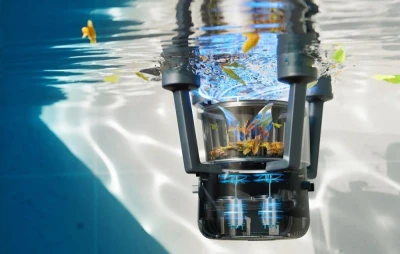 Bublue Vortex V5 černý bezdrátový robotický bazénový vysavač