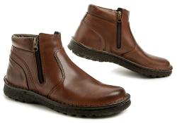 Bukat 253 hnědé pánské zimní boty