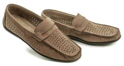 Bukat 260P hnědé pánské mokasíny