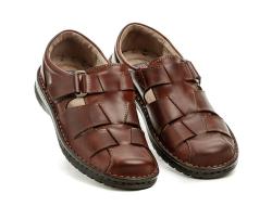 Bukat 272 hnedé pánske letné poltopánky