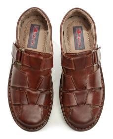 Bukat 272 hnedé pánske letné poltopánky