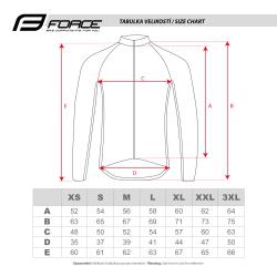 Force STORY army zimná pánska cyklobunda