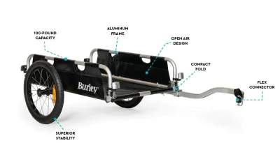 BURLEY Flatbed vozík za kolo + sleva 400,- na příslušenství