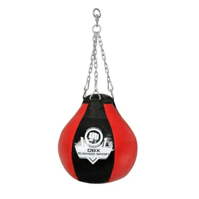 BUSHIDO Boxovací hruška DBX SK15 černo-červená 15 kg BUSHIDO Boxovací hruška DBX SK15 černo-červená 15 kg
