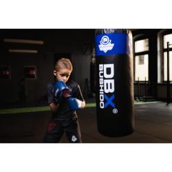 BUSHIDO Boxovací pytel DBX 80cm/30cm 15-20kg pro děti, modrý