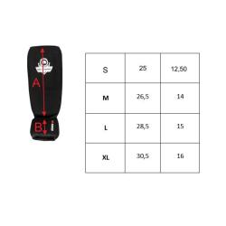 BUSHIDO Chrániče holení a nártu DBX SP-20 POUZE XL (VÝPRODEJ)