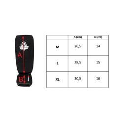 BUSHIDO Chrániče holení a nártu DBX SP-20v1