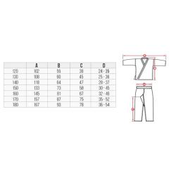 BUSHIDO Dětské kimono DBX ARK-3102