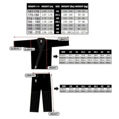 BUSHIDO Kimono pre tréning Jiu-jitsu DBX GI Elite