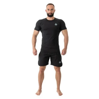 BUSHIDO Pánské tréninkové tričko DBX Rashguard RS Black