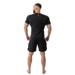 BUSHIDO Pánské tréninkové tričko DBX Rashguard RS Black