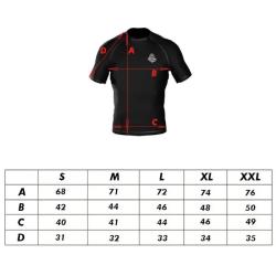 BUSHIDO Pánské tréninkové tričko DBX Rashguard RS Black