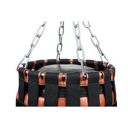 BUSHIDO Profesionální kožený boxovací pytel DBX Sovereign 130/35cm 30kg