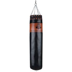 BUSHIDO Profesionální kožený boxovací pytel DBX Sovereign 130/35cm prázdný