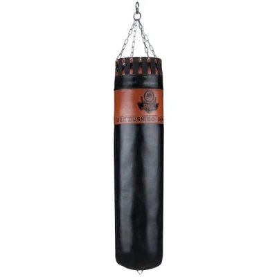 BUSHIDO Profesionální kožený boxovací pytel DBX Sovereign 140/45cm 50kg