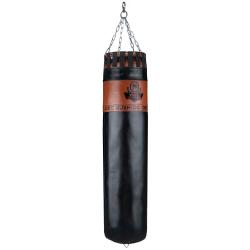 BUSHIDO Profesionální kožený boxovací pytel DBX Sovereign 140/45cm prázdný