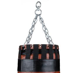 BUSHIDO Profesionální kožený boxovací pytel DBX Sovereign 160/45cm 60kg