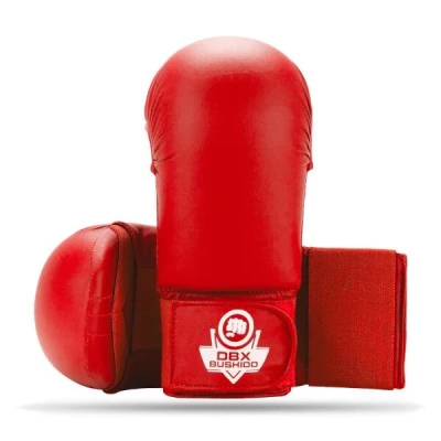 BUSHIDO Rukavice na karate DBX DBX-KM červené BUSHIDO Rukavice na karate DBX DBX-KM červené
