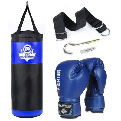 BUSHIDO Sada pro trénink boxu DBX DBX Kids60.2 modrá BUSHIDO Sada pro trénink boxu DBX DBX Kids60.2 modrá