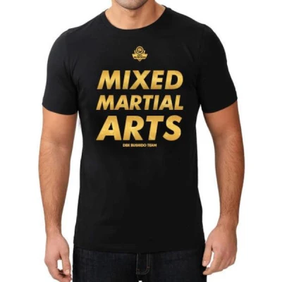 BUSHIDO DBX Mixed Martial Arts černé pánské tričko