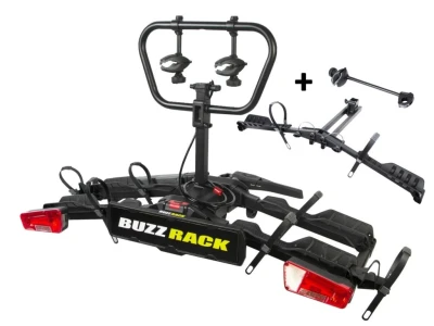 Buzzrack SCORPION PRO 2 + ADAPTÉR - nosič 3 kol na tažné zařízení