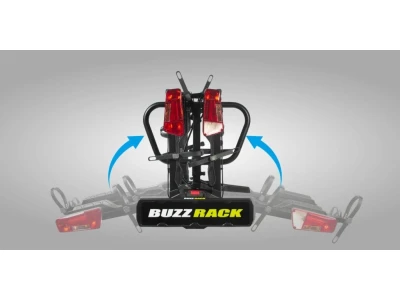 Buzzrack SCORPION PRO 2 + ADAPTÉR - nosič 3 kol na tažné zařízení