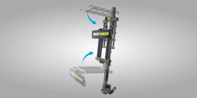 Buzzrack Ski Rack - nosič lyží na tažné