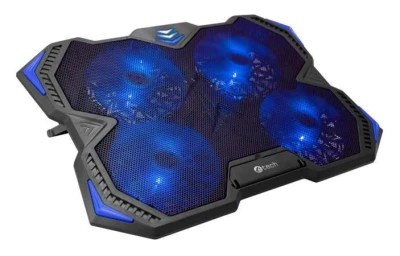 C-TECH Chladící podložka pro ntb Zefyros (GCP-01B), casual gaming, 17,3", modré podsvícení, regulace otáček C-TECH Chladící podložka pro ntb Zefyros (GCP-01B), casual gaming, 17,3", modré podsvícení, regulace otáček