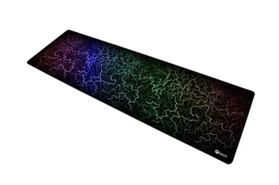 C-TECH Herní podložka pod myš ANTHEA ARC, barevná, pro gaming, 900x270x4mm, obšité okraje C-TECH Herní podložka pod myš ANTHEA ARC, barevná, pro gaming, 900x270x4mm, obšité okraje
