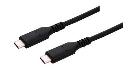 C-TECH Kabel USB 4.0, Type-C (CM/CM), PD 100W, 40Gbps, 1m, černý C-TECH Kabel USB 4.0, Type-C (CM/CM), PD 100W, 40Gbps, 1m, černý