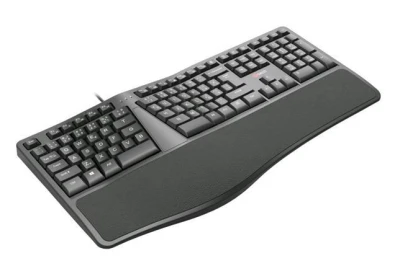 C-TECH klávesnice KB-113E USB, ERGO, černá, CZ/SK C-TECH klávesnice KB-113E USB, ERGO, černá, CZ/SK
