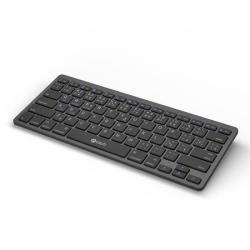 C-TECH klávesnice KB-120S Dual mode, bezdrátová, BT5.0 + 2,4GHz, USB nano receiver, CZ/SK