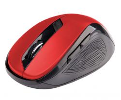 C-TECH myš WLM-02, černo-červená, bezdrátová, 1600DPI, 6 tlačítek, USB nano receiver C-TECH myš WLM-02, černo-červená, bezdrátová, 1600DPI, 6 tlačítek, USB nano receiver