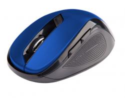 C-TECH myš WLM-02, černo-modrá, bezdrátová, 1600DPI, 6 tlačítek, USB nano receiver C-TECH myš WLM-02, černo-modrá, bezdrátová, 1600DPI, 6 tlačítek, USB nano receiver