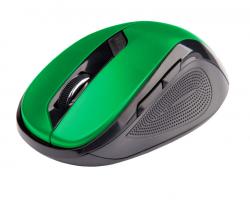 C-TECH myš WLM-02, černo-zelená, bezdrátová, 1600DPI, 6 tlačítek, USB nano receiver C-TECH myš WLM-02, černo-zelená, bezdrátová, 1600DPI, 6 tlačítek, USB nano receiver