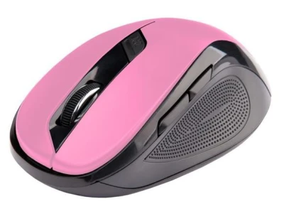 C-TECH myš WLM-02P, růžová, bezdrátová, 1600DPI, 6 tlačítek, USB nano receiver C-TECH myš WLM-02P, růžová, bezdrátová, 1600DPI, 6 tlačítek, USB nano receiver